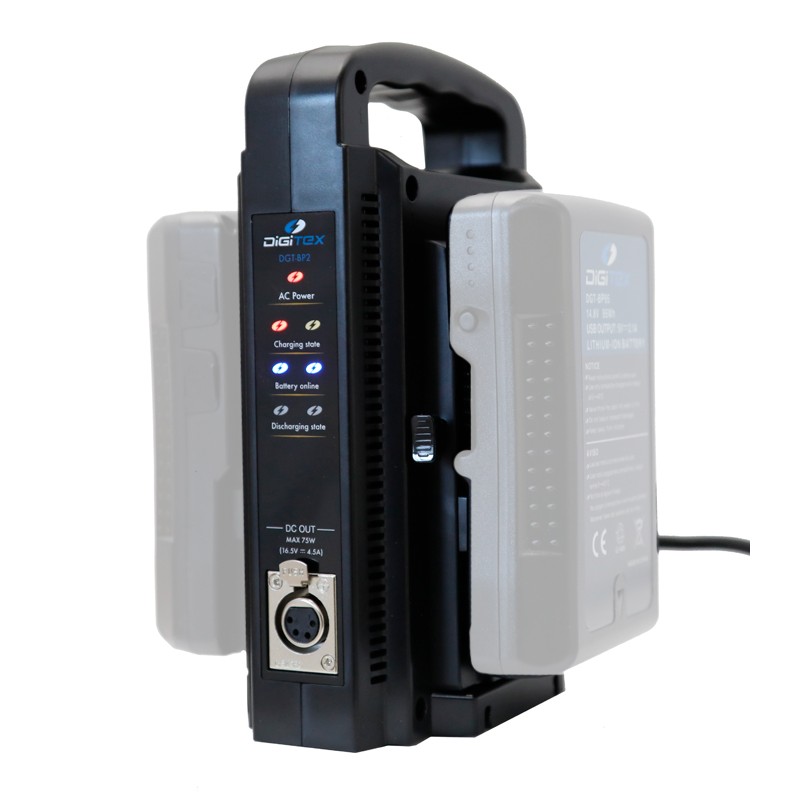 Cargador Doble Baterías V-Lock