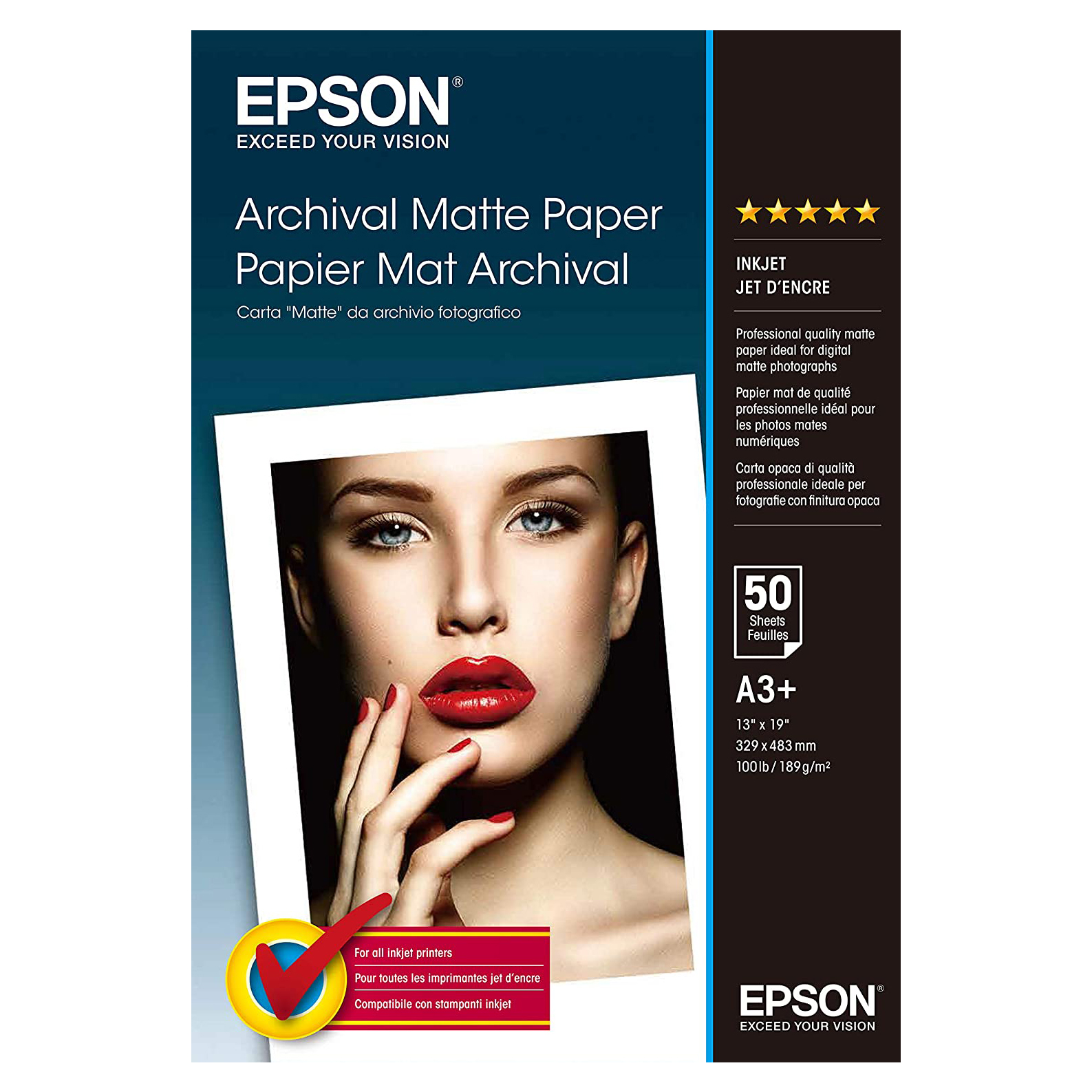 Epson Archival Matte A3+ paper