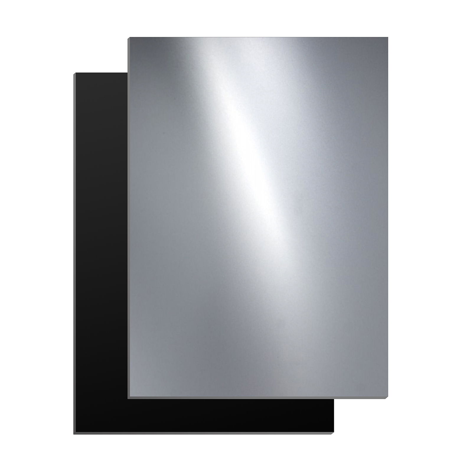 Showcard Black-Silver Shiny