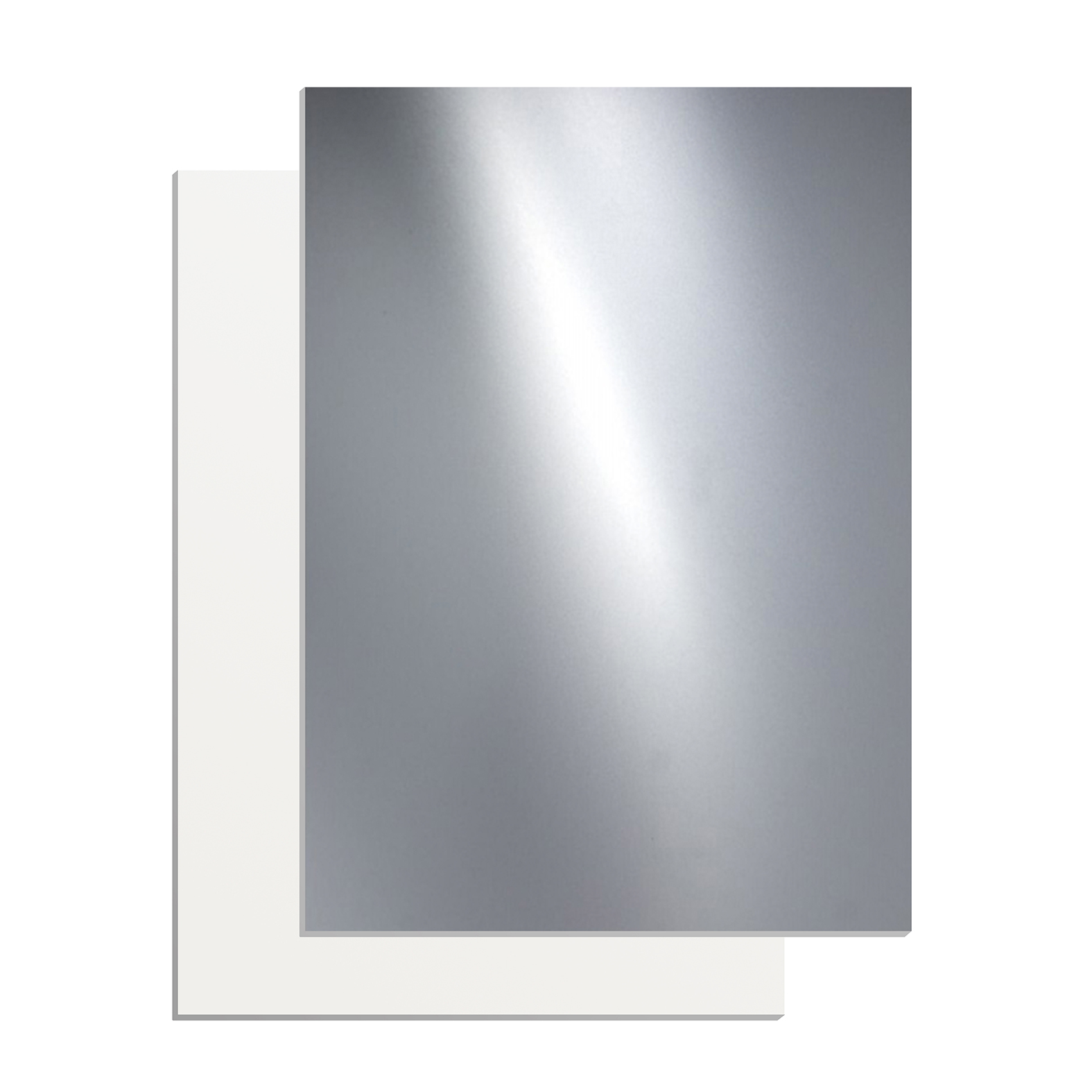 Showcard White-Silver Shinny