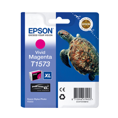 Epson Cartucho T1573 Vivid Magenta