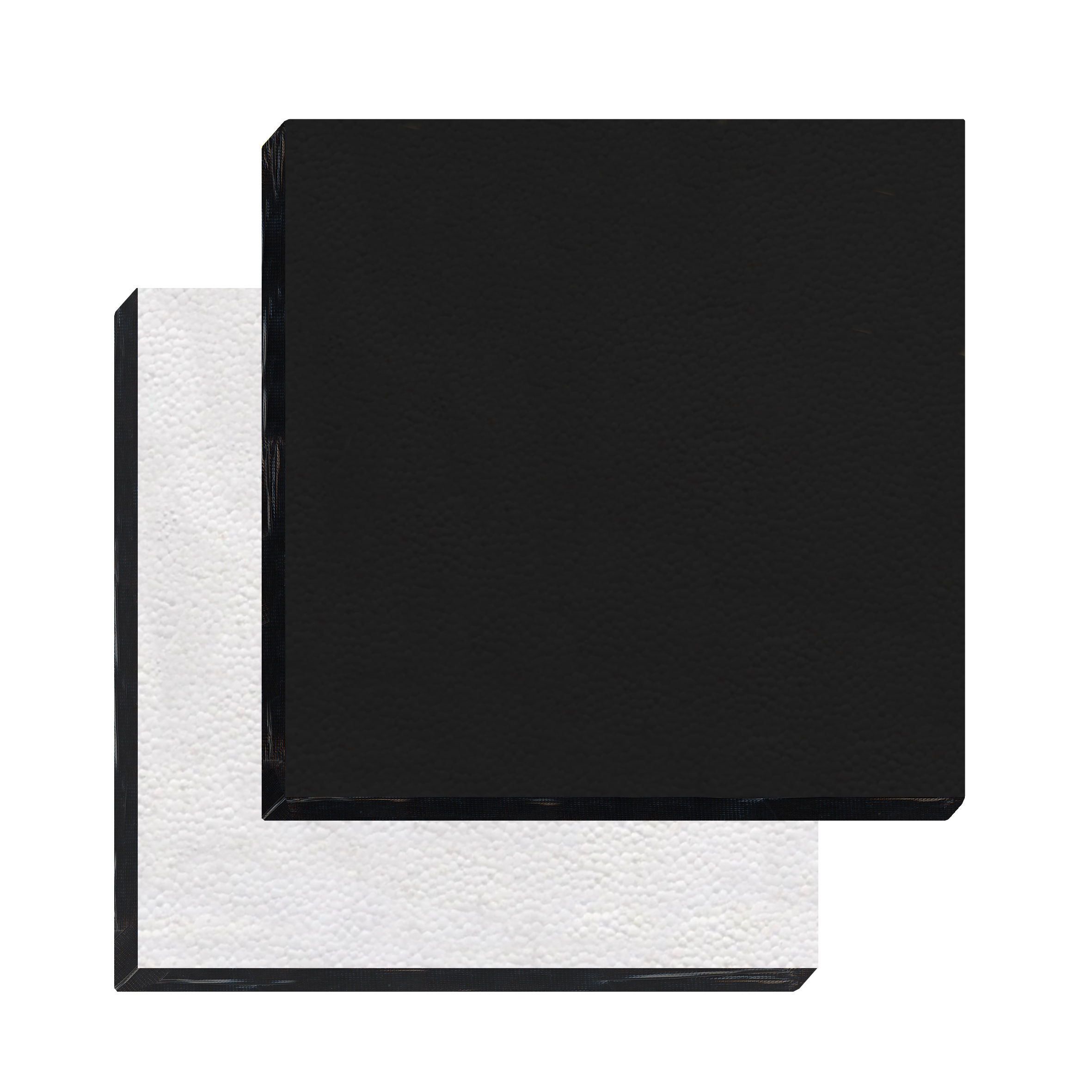 Bounce Board 1x1m Black/White