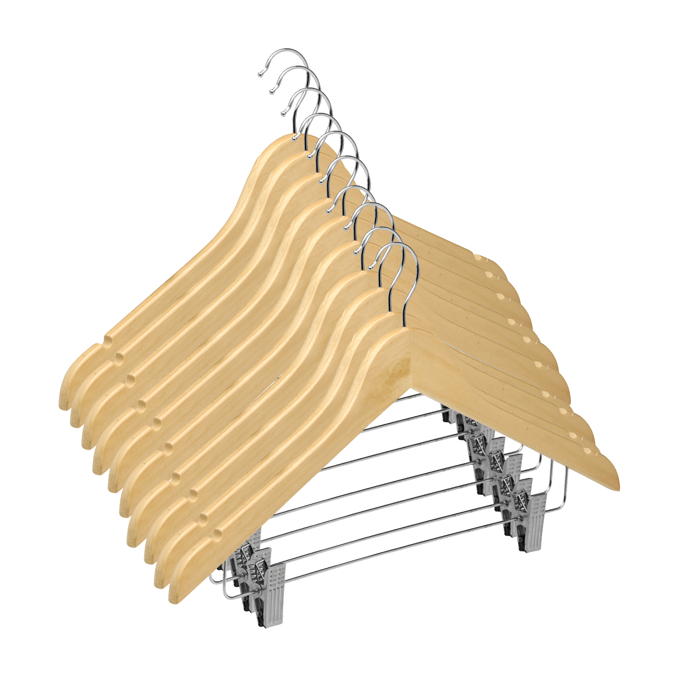Clothes Hangers Clip Pack (x10)