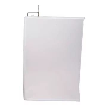 Large China Silk Half Stop White (61x91cm)